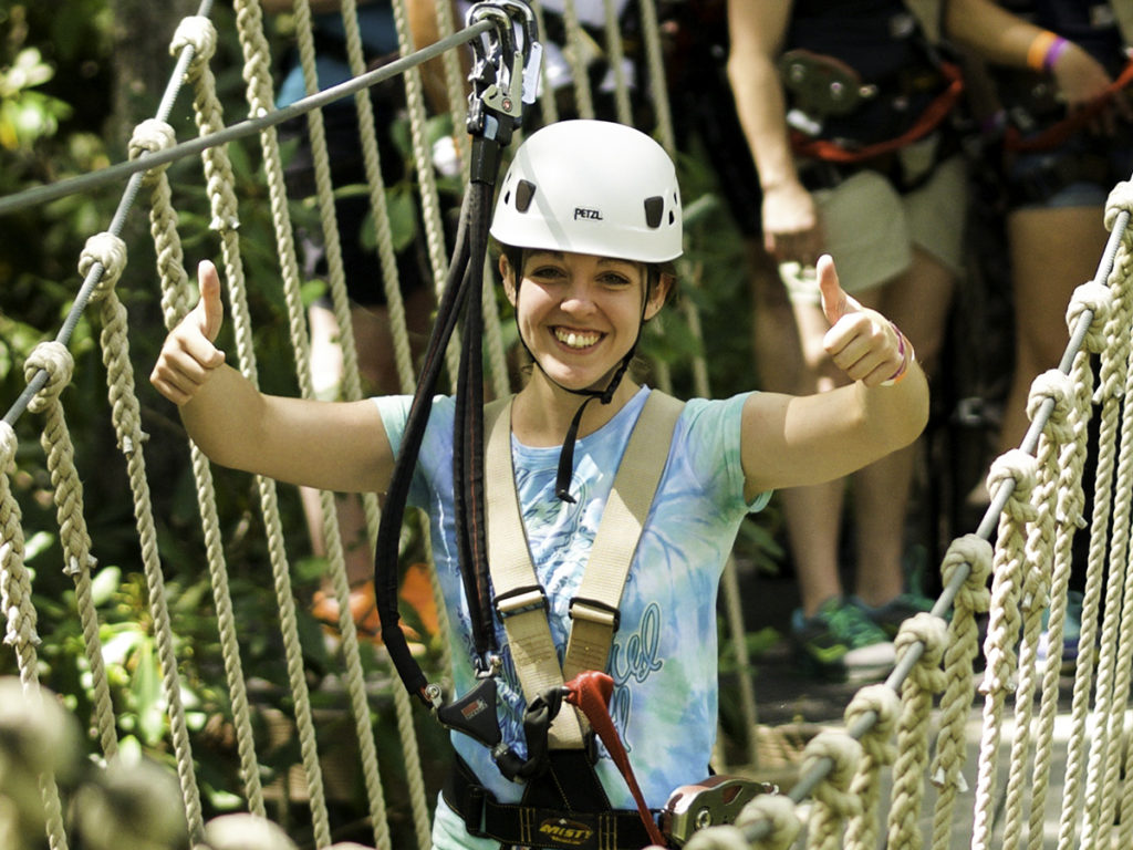 girl-smiling-thumbs-up-adventure-park-high-gravity-adventures girl-smiling-thumbs-up-adventure-park-high-gravity-adventures