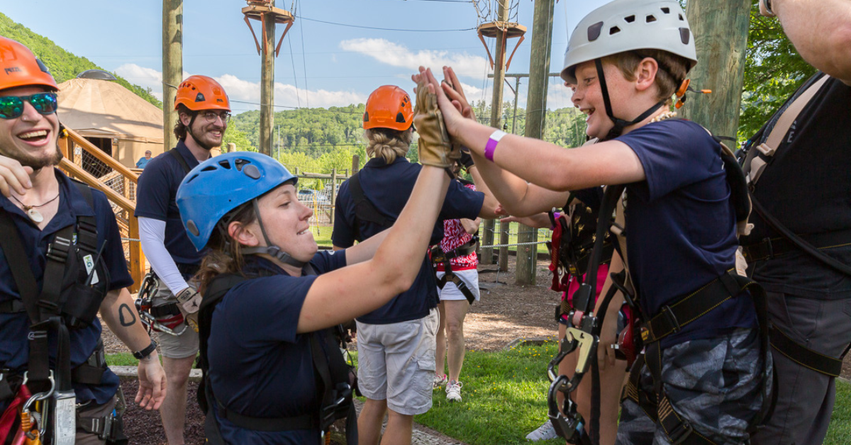 Fun outdoor field trip at High Gravity Adventures