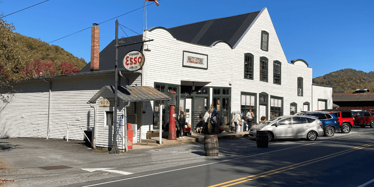 Legacy of Mast General Store Valle Crucis to Downtown Boone