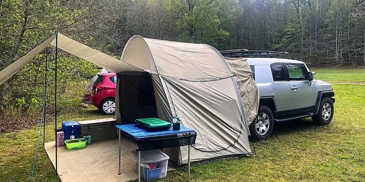 Camping in Pisgah National Forest
