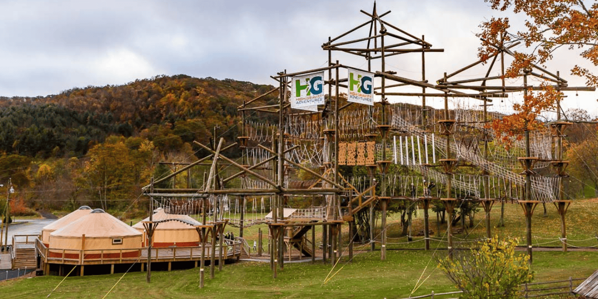 aerial adventure park in north carolina high country