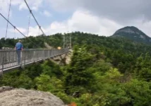 The Mile High Swinging Bridge at Grandfather Mountain - High Gravity Adventures