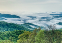 rainy in the north carolina mountains