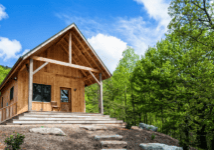 cabin in the blue ridge mountains